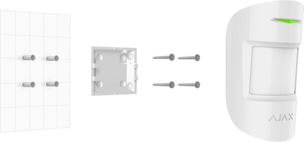 Liikumisandur MotionProtect PLUS juhtmevaba PIR + MW valge