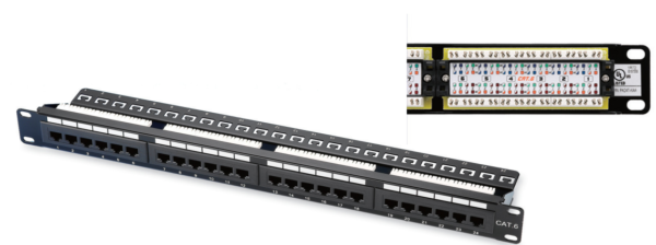 Panel 400800 C6 CAT6 UTP 24-port