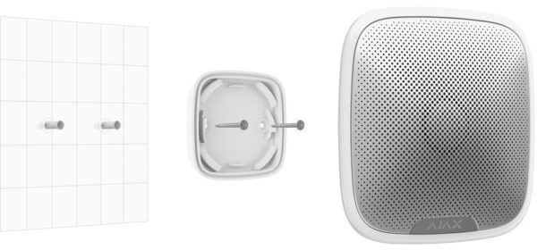 Siren StreetSiren wireless Indoor/Outdoor valge