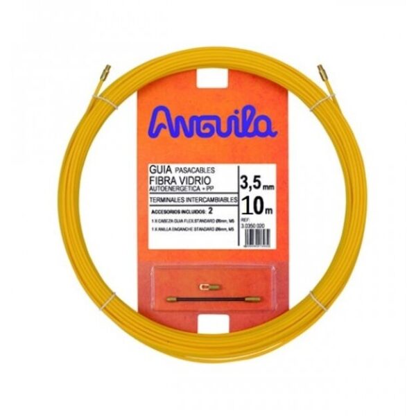 Pull Wire 3.0350.010 Steel Cable Fiber 3.5mm 10m Yellow