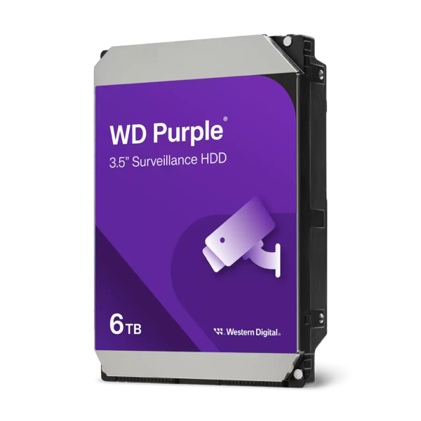 HDD WD64PURZ 6TB 5400rpm 256MB Purple