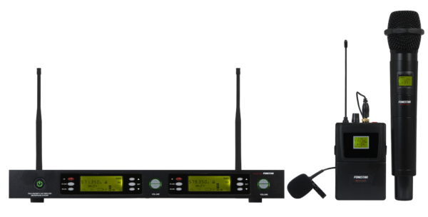 UHF Wireless Microphone System MSH‑898‑631 2 Channels
