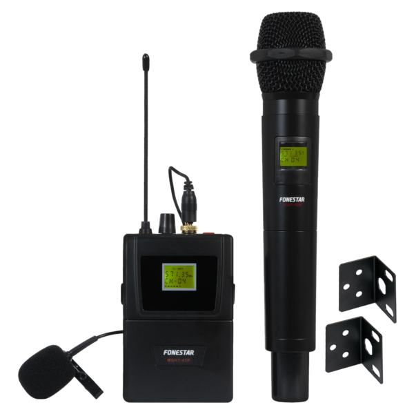UHF Wireless Microphone System MSH‑898‑631 2 Channels