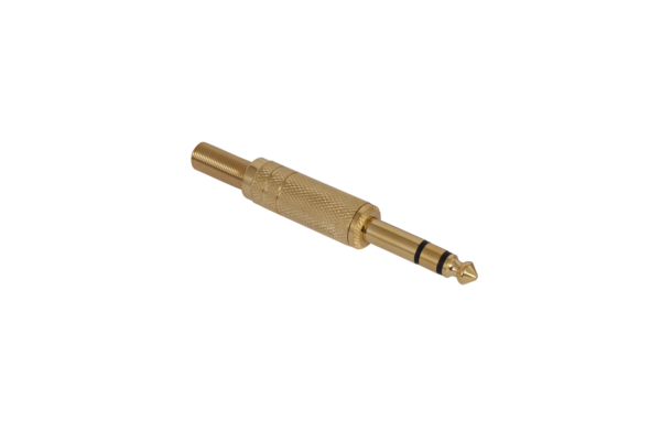 Stereo Plug S-101G 6.3mm male