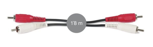 Helikaabel AA-203 2 RCA isane