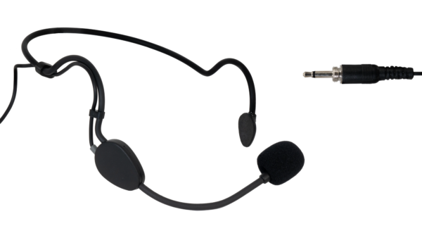 Condenser Microphone FCM-660-TSM Headset Microphone, 3.5mm Mono, for Sonair Belt-Pack Receiver