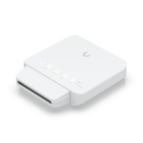 Switch USW-Flex 4 GbE PoE+ sise-/välistingimustes