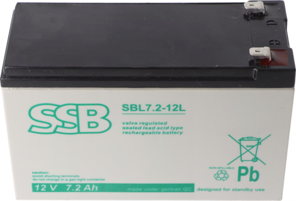 Battery SBL7.2-12L F2 12V 7.2Ah