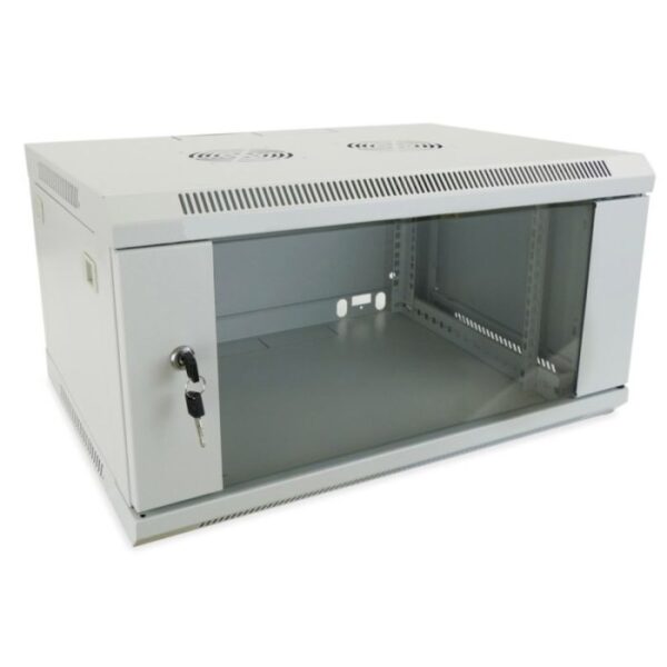Network Cabinet AWM2-6412 19" 12U Wall-Mount Grey