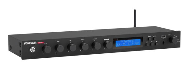 Audio pleier MIXPLAY-1 BT USB FM Black