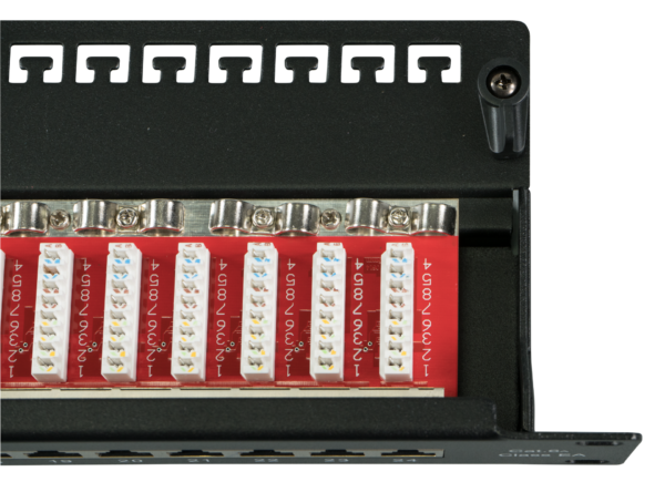 Patch Panel 37666SW.1M CAT6A STP Black