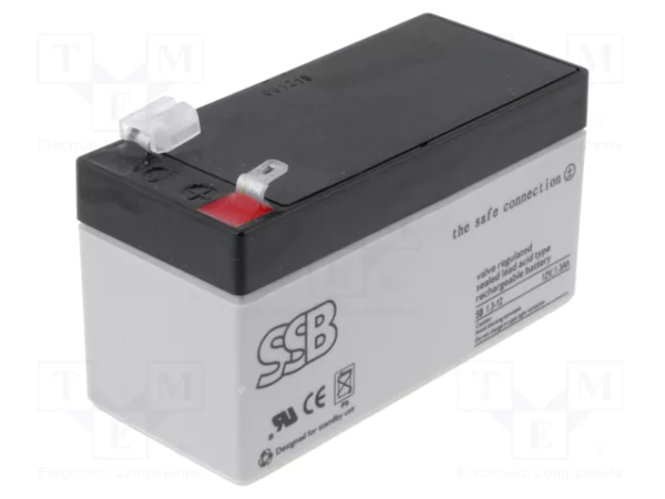 Battery SB 1.3-12 1.3Ah 12V F1 VRLA