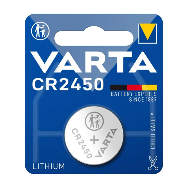 Patarei VARTA CR2450 Liitium 3V 610mAh 1tk