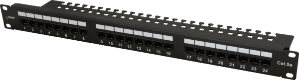 Patch Panel RP-U24V5 UTP CAT5E 24 porti