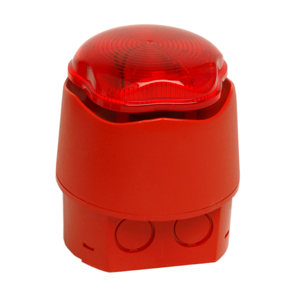 Siren vilkuriga 958CHL1001 Banshee Excel Lite LED punane