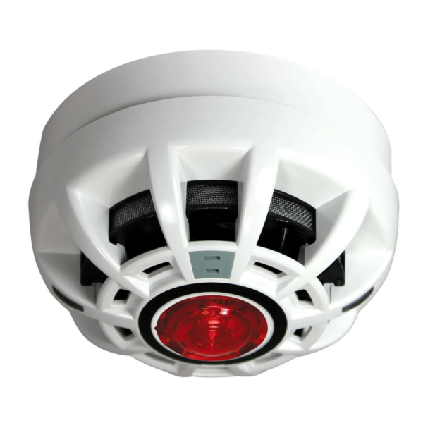 Temperatuuri/CO Sensor CP411TVR helisignaal + Red VAD 28-40VDC White