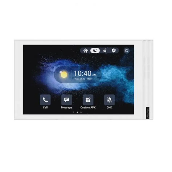 Sisemonitor S567G on wall 10.1" WiFi 6 PoE White