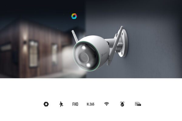 Outdoor Camera CS-C3N(A0-3G2WFL1) 2MP ColorNight