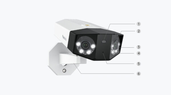 Reolink Duo 3 PoE | 16MP PoE Dual-Lens Camera with 180° Panoramic View