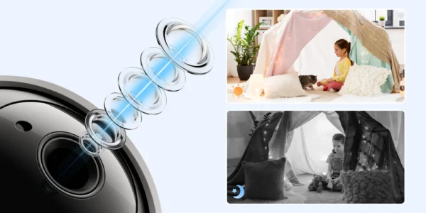 Reolink E1 Pro | 5MP Wi-Fi PT Indoor Camera