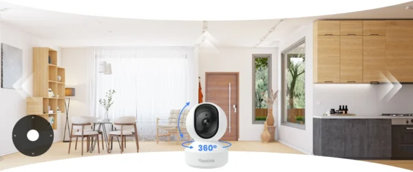 Reolink E1 | 4MP 360° Wi-Fi PT Indoor Security Camera with Two-Way Audio