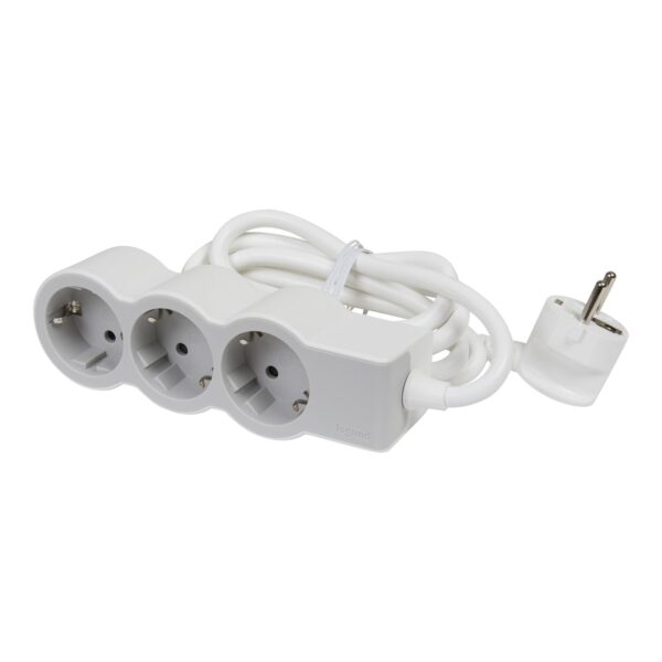 Extension Cord 694559 3 Socket 16A 3m 1.5mm² White