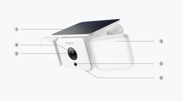 Reolink Solar Floodlight Cam: 2K security camera