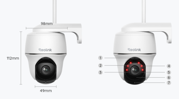 Reolink Argus PT | 5MP Security Camera with Solar Panel
