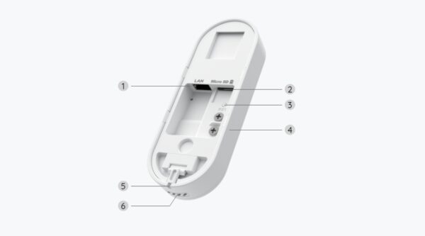 Reolink Video Doorbell WiFi with Home Hub Mini Kit