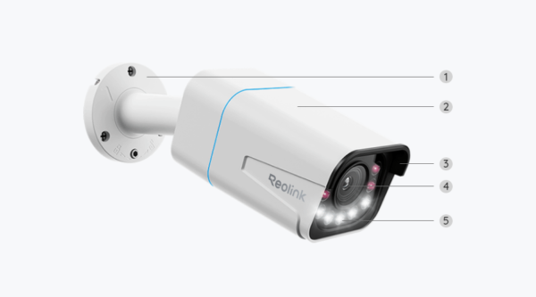 Reolink RLC-811A – 4K PoE Camera with 5X Optical Zoom